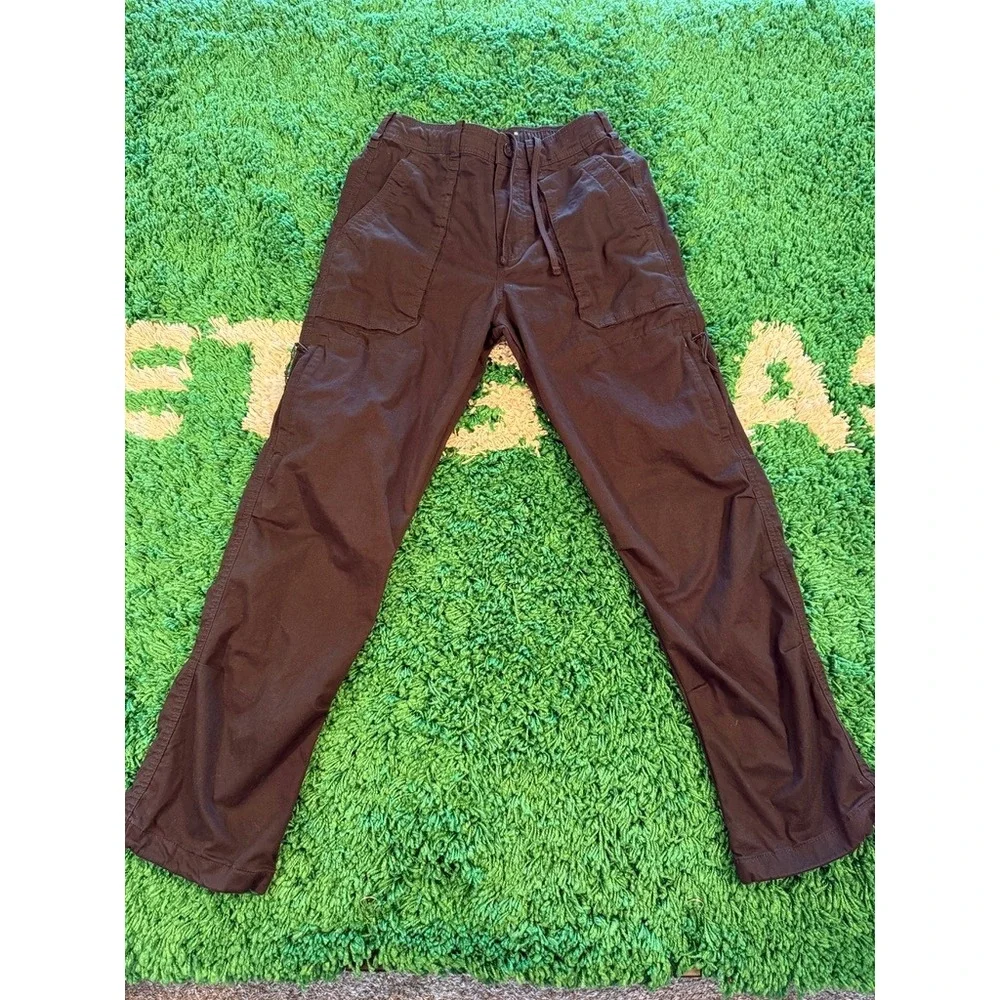 Hollister Cargo Pants Mens XS Black Excellent Epic Flex Straight Leg Utility